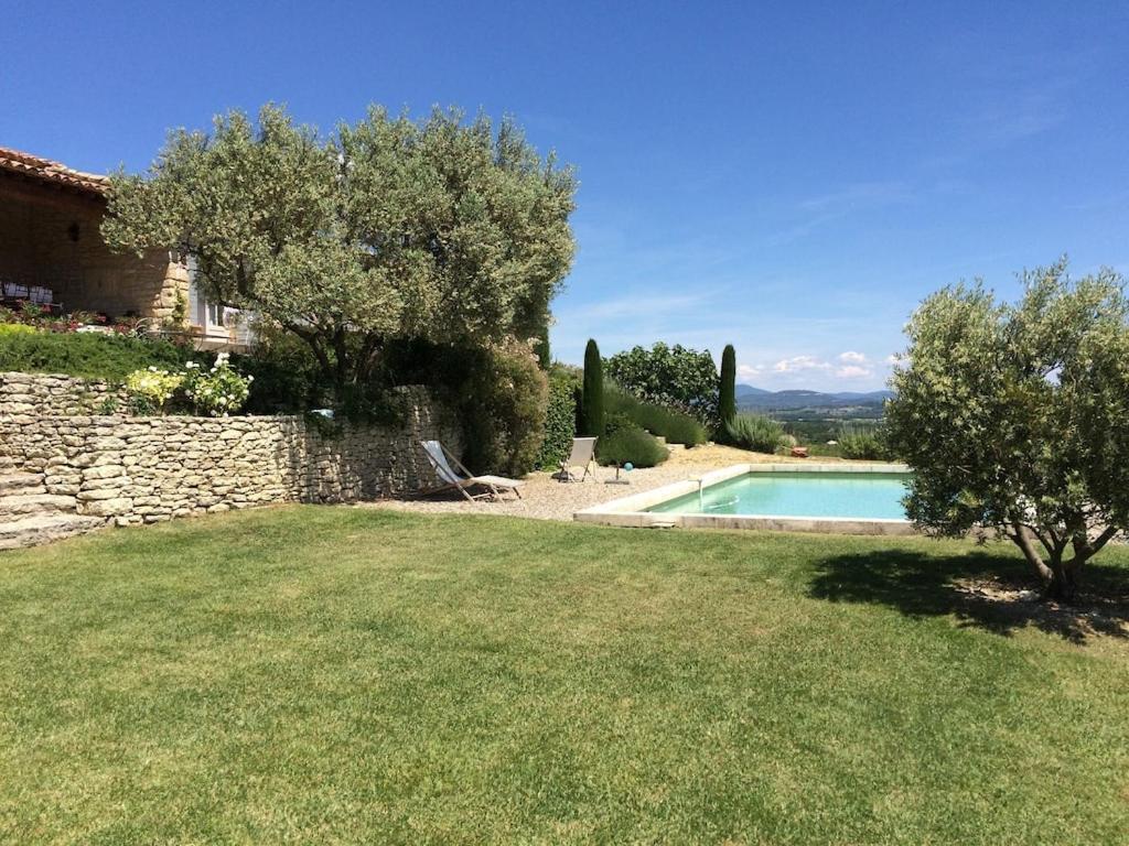 In Gordes, Facing The Entire Luberon Park A Beautiful 5 Bedrooms House Exterior photo